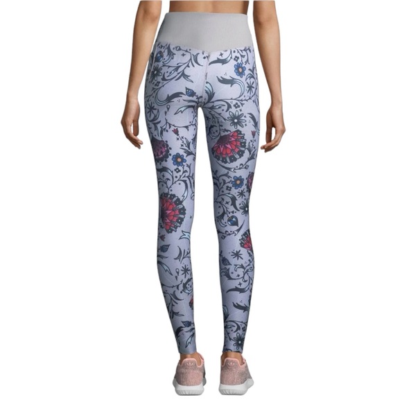NIKE WOMENS POWER LEGEND FLORAL TRAINING RUNNING YOGA TIGHT LEGGINGS - Picture 8 of 14